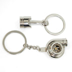 Turbo and Piston keychain Set (2)