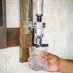 Whiskey Barrel Liquor Dispenser