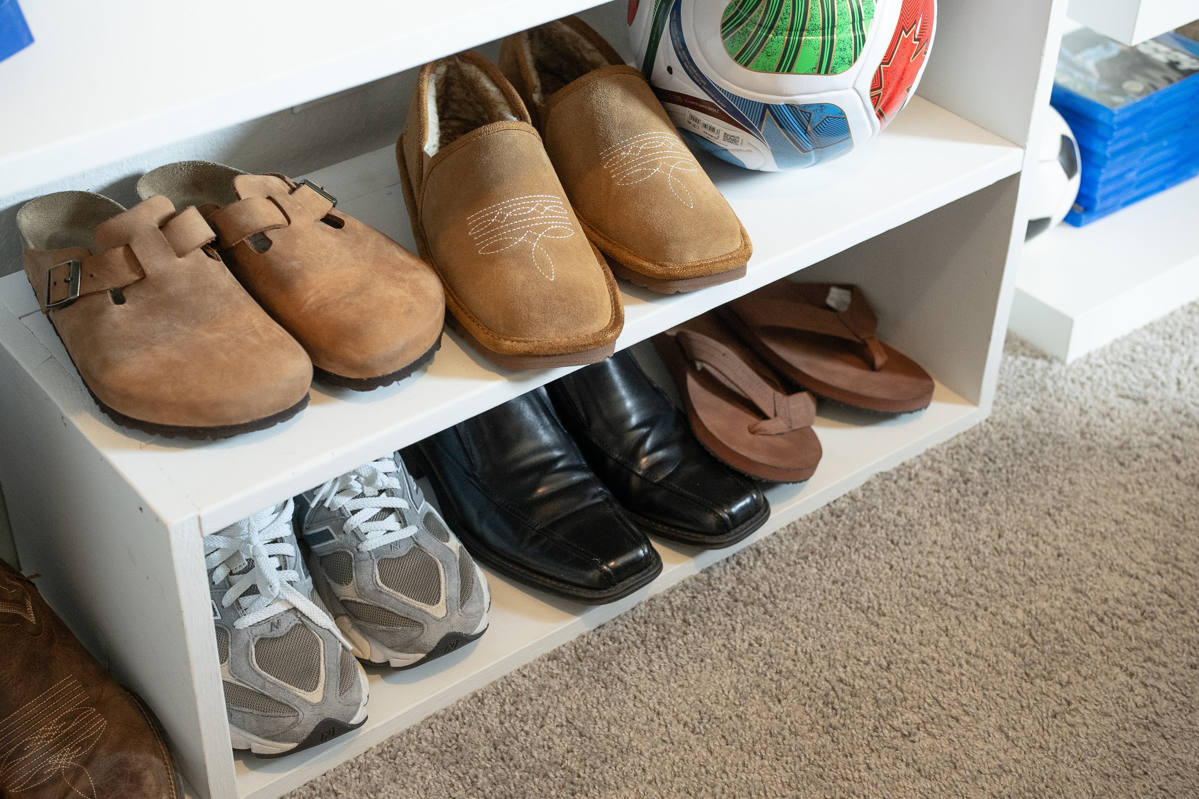 White Storage Shelf