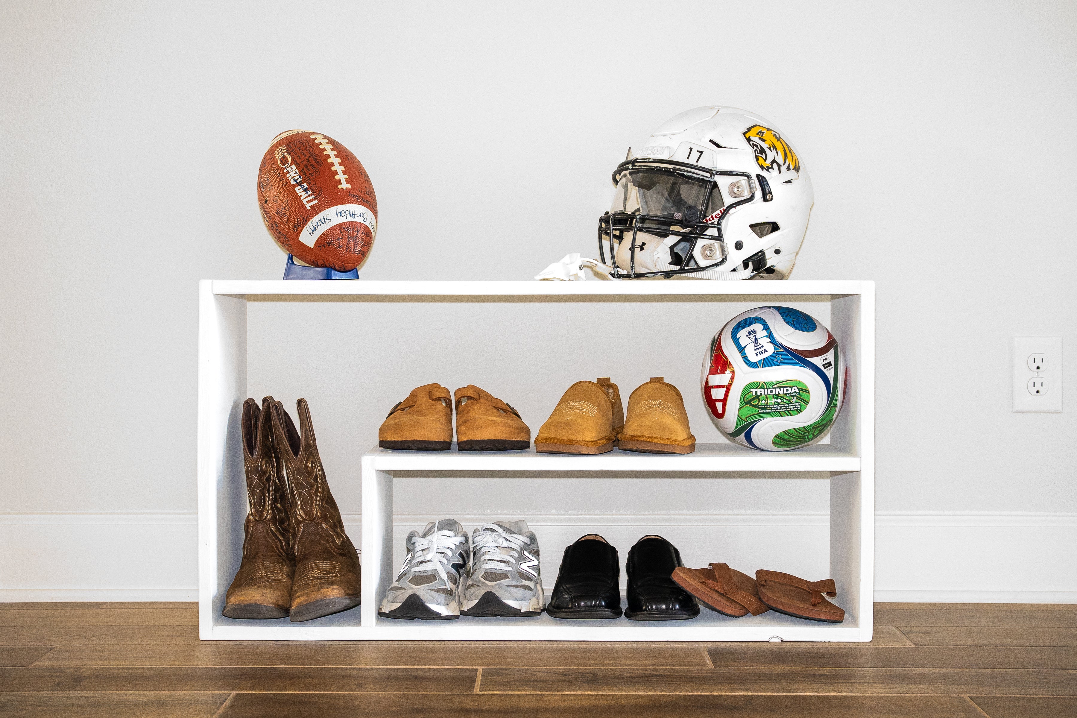 White Storage Shelf