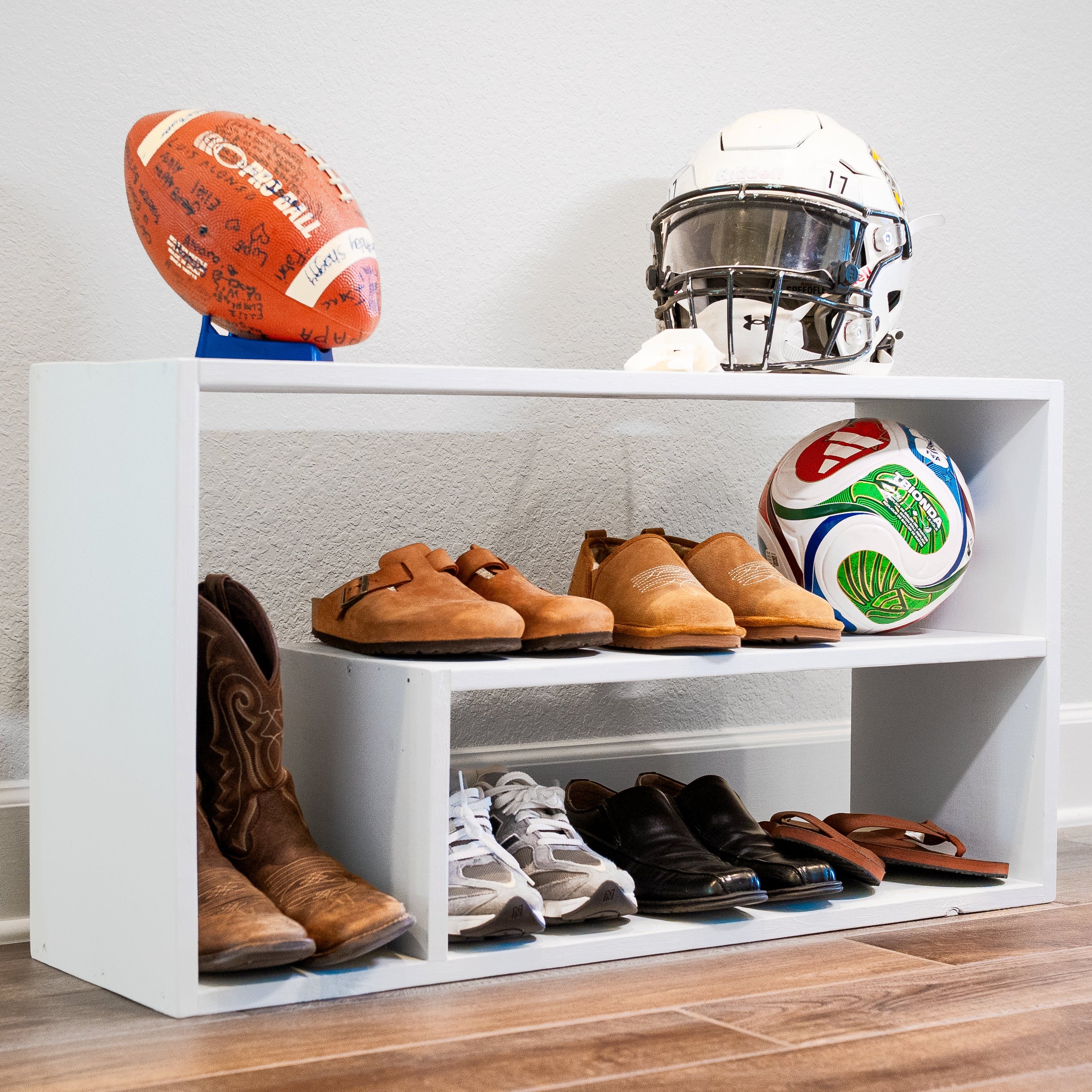 White Storage Shelf