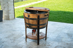 Rustic Wine Barrel Cooler