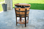Rustic Wine Barrel Cooler