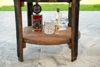 Rustic Wine Barrel Cooler