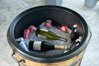 Rustic Wine Barrel Cooler