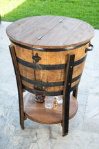 Rustic Wine Barrel Cooler