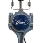 Ford engine part lamp designed to fit naturally into home spaces while preserving authentic automotive character.