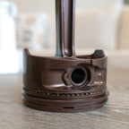 Ford office desk clock combining functional timekeeping with engine design.