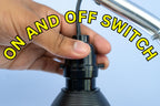 Garage ready gas pump nozzle lamp designed for mechanics, car lovers, and vintage automotive decor fans.