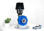 JDM garage turbo lamp made from real car parts, perfect for car lovers and Fast and Furious fans.