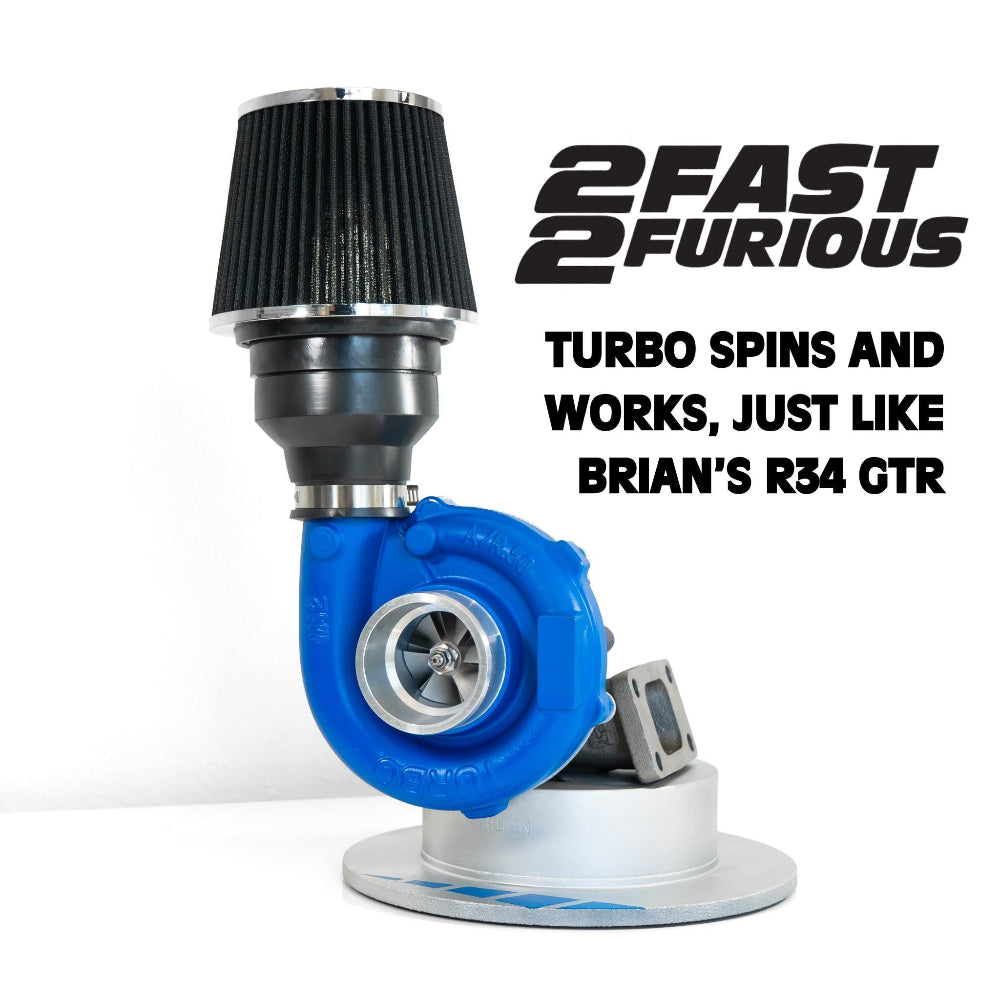 JDM turbo lamp modeled after the GT R R34, blending performance car aesthetics with functional lighting.