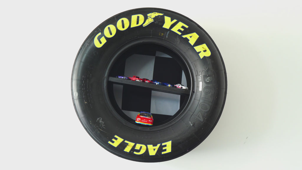NASCAR Tire Shelf
