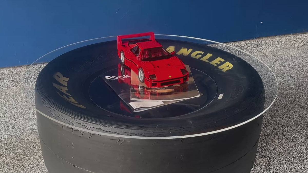 NASCAR Tire Table with Wheel
