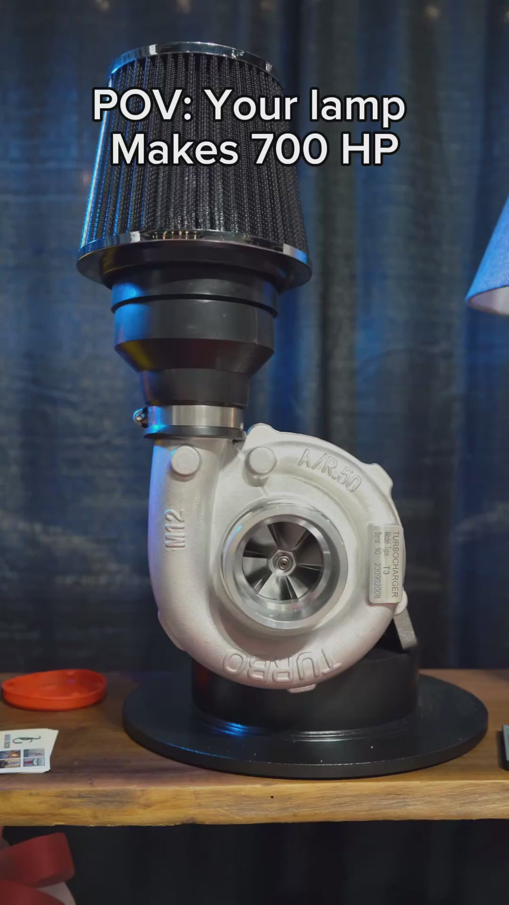Turbocharger Lamp