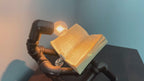 Metal Reading Man Lamp