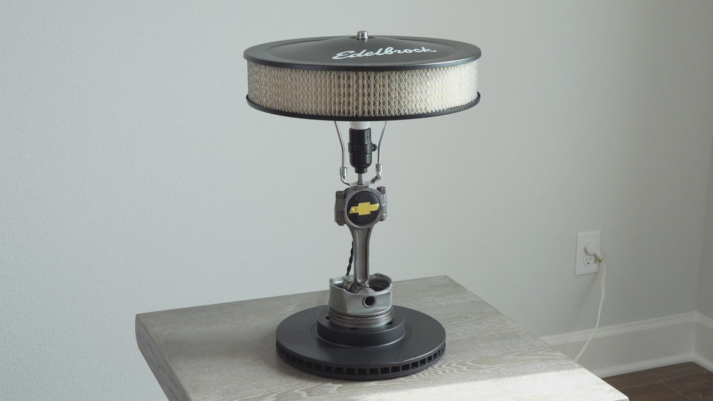 Chevy Piston Lamp